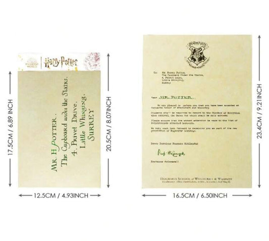 Official Licensed Letter HP