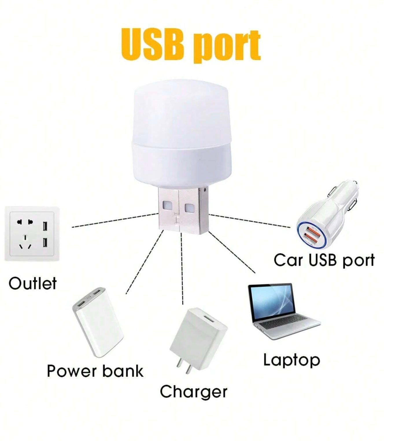 Night Light USB 1pc