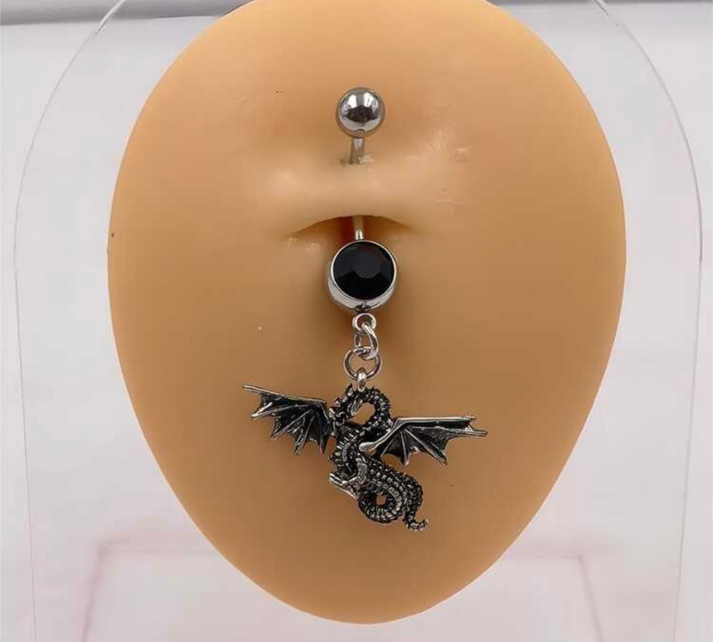 Flying Dragon Belly Ring