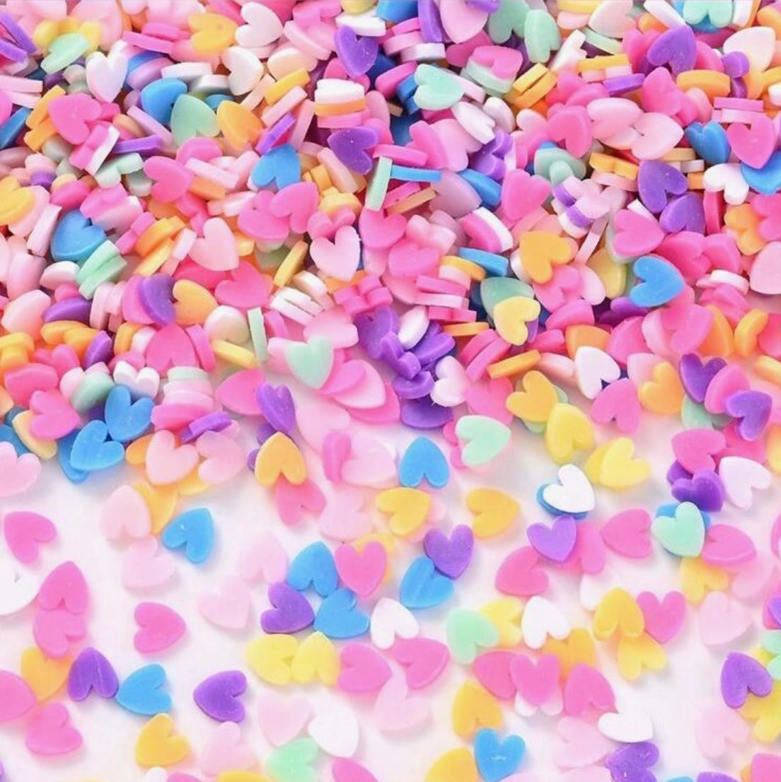 Colourful Heart Slime Filler