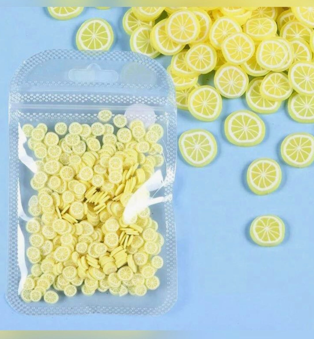 Lemon Slices Slime Filler