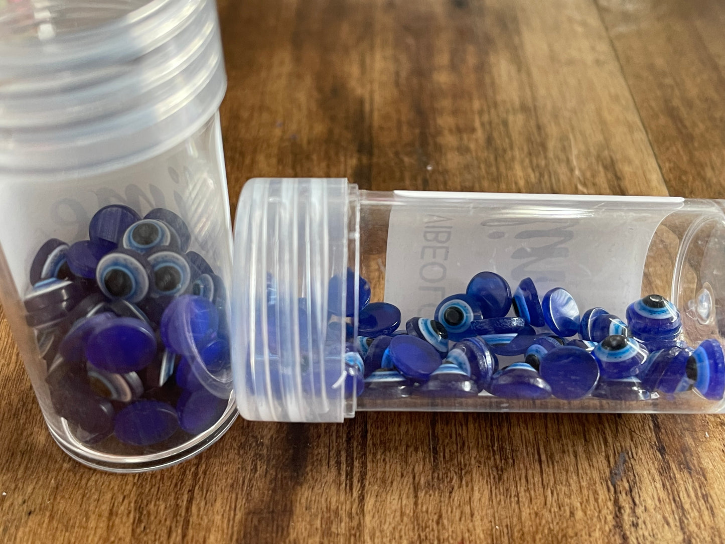 Greek evil eye slime filler