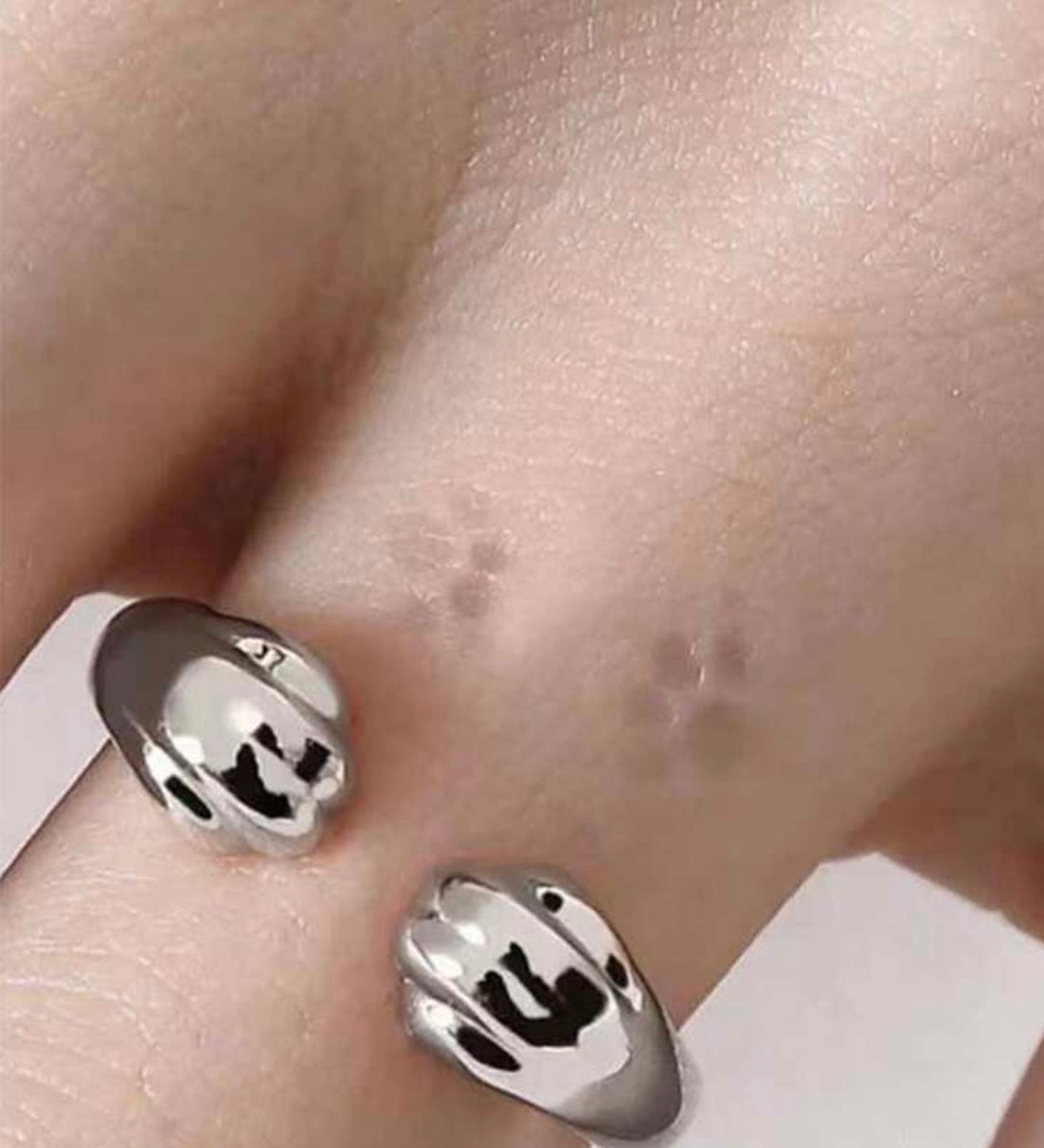 Kitty Print Ring