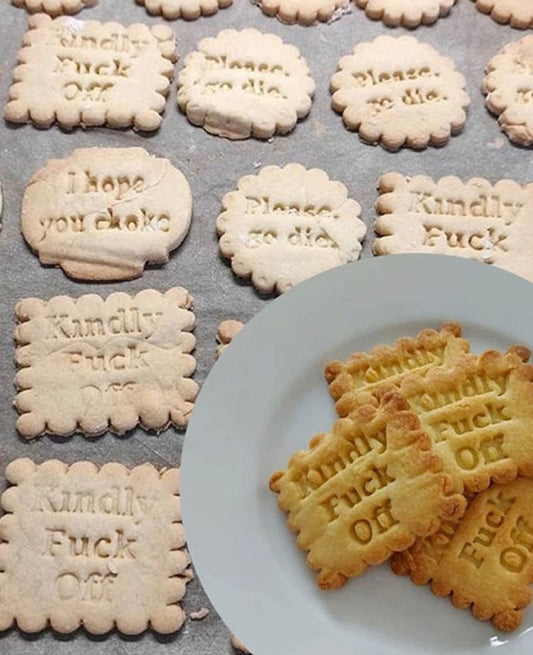 Funny Cookie Cutters 2pc