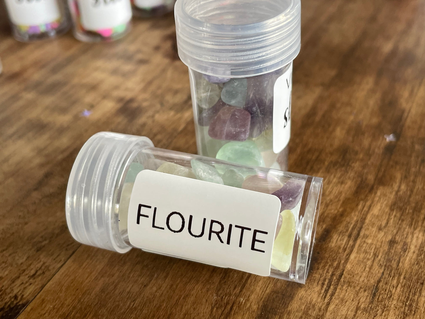 Gemstone Fluorite slime filler