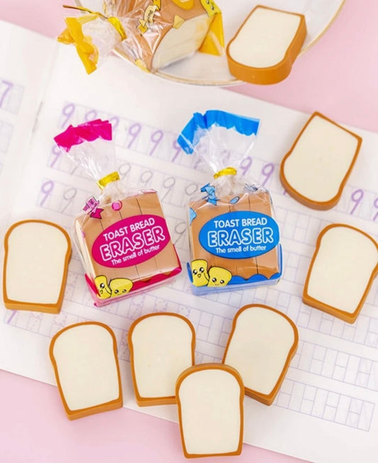 Loaf of Bread eraser 1pc/4slices