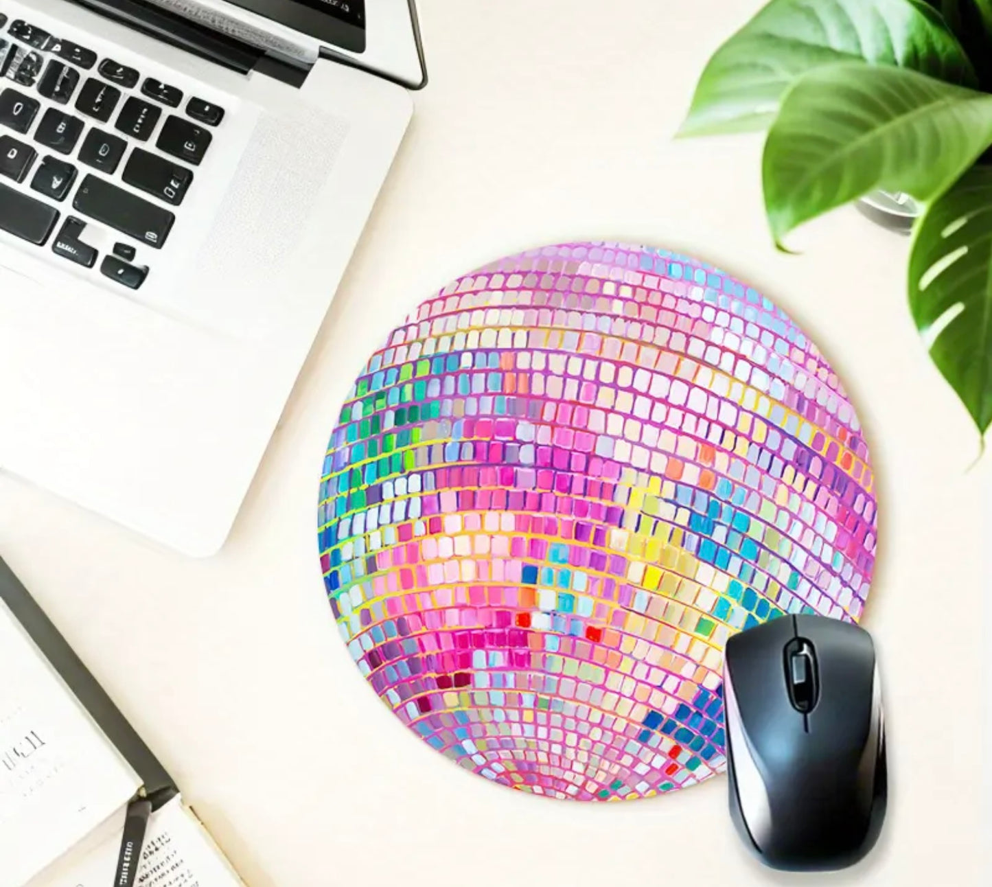 Disco mouse pad