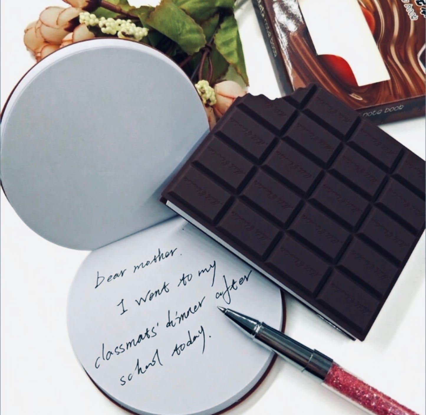Chocolate Bar Sticky Note Pad