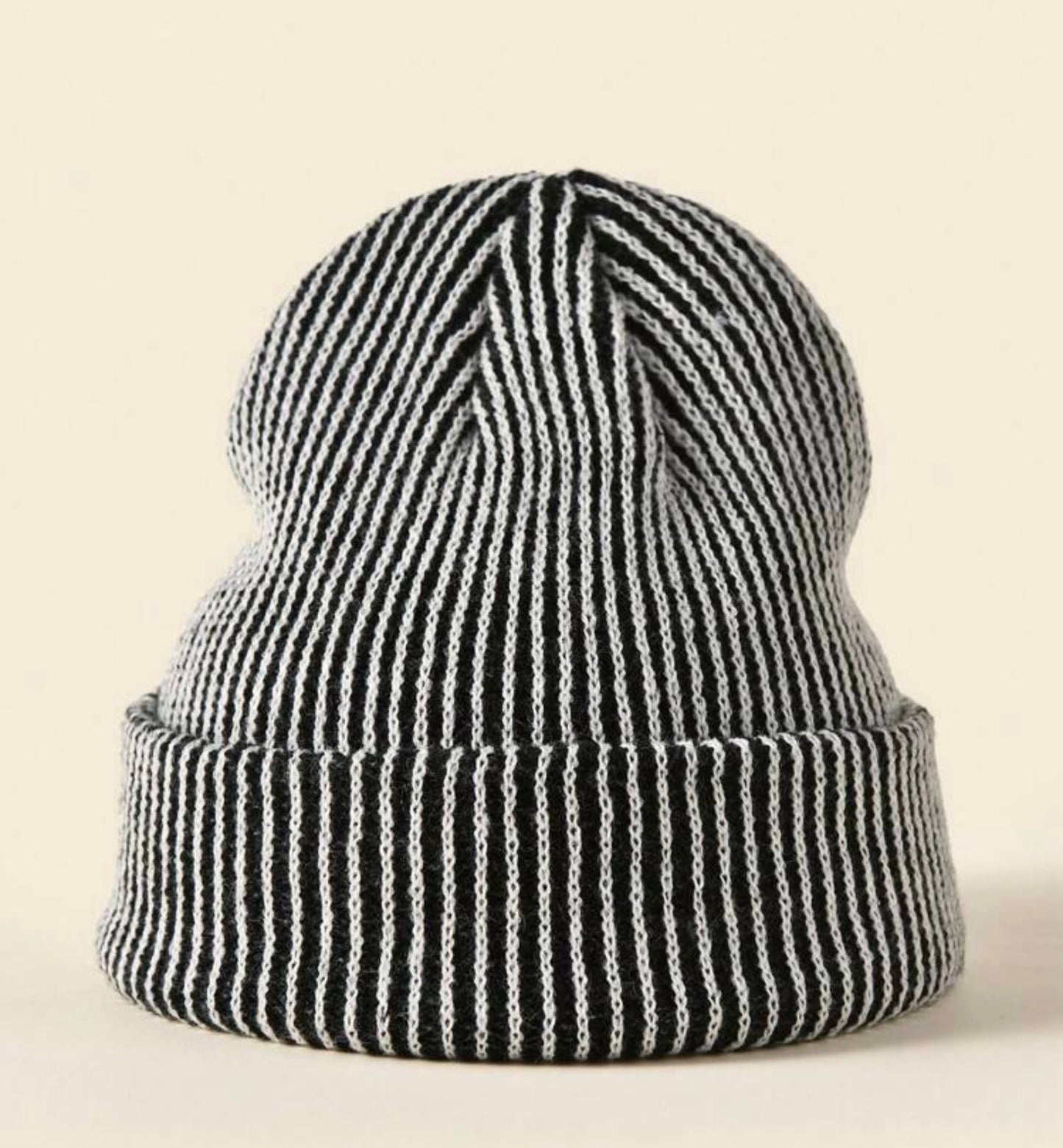 Colour Block Knit Beanie