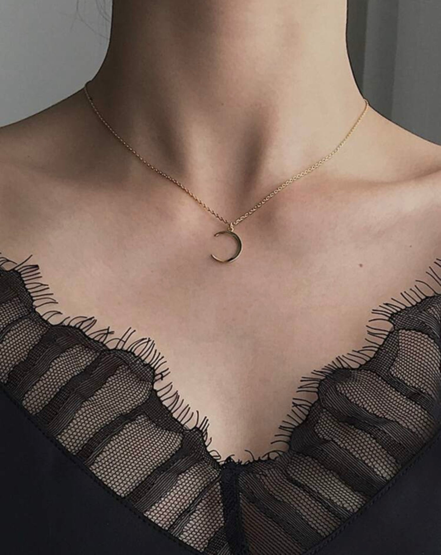 Crescent Moon Necklace