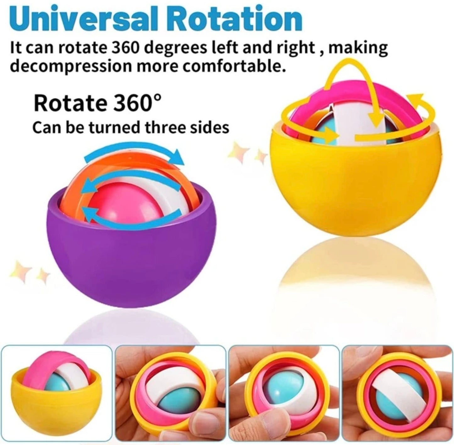 Fingertip Ball Spin 1pc