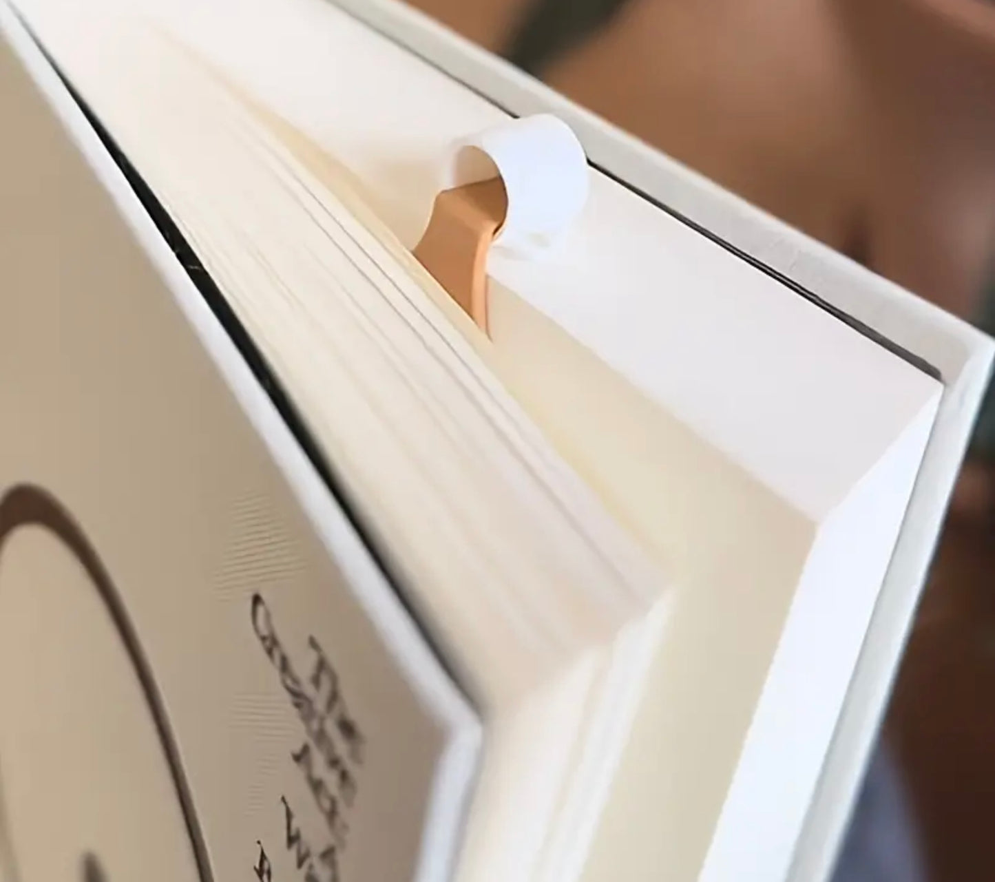 Spilled coffee bookmark