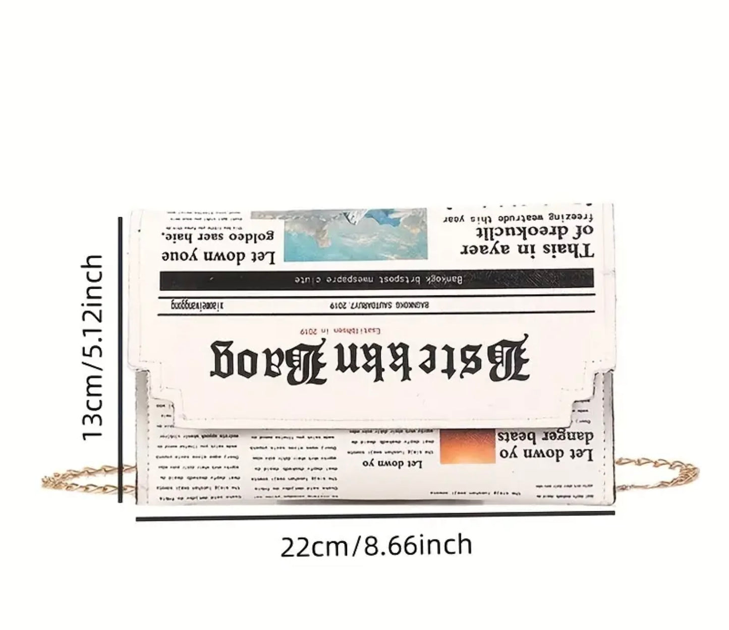 Newspaper Handbag