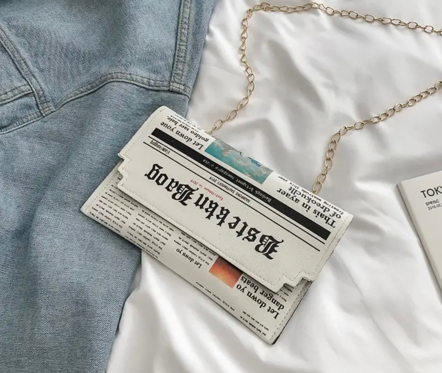 Newspaper Handbag