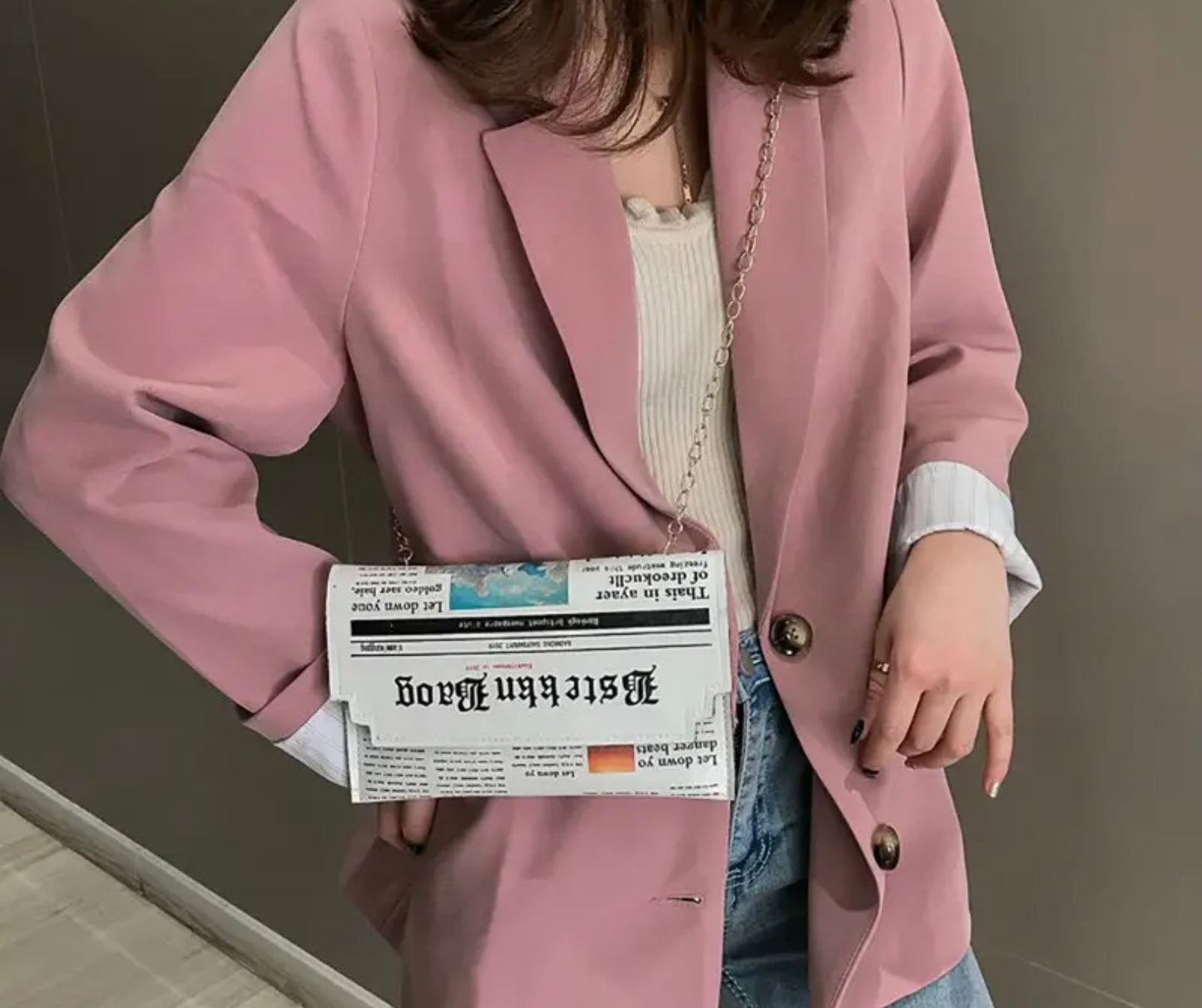 Newspaper Handbag