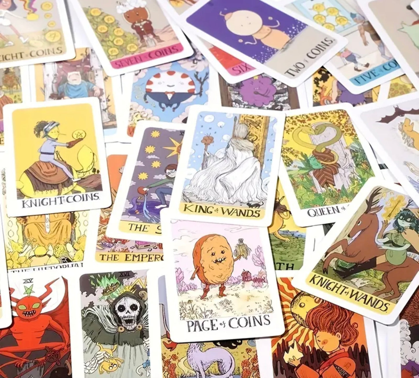 Unofficial Adventure Time Tarot Deck