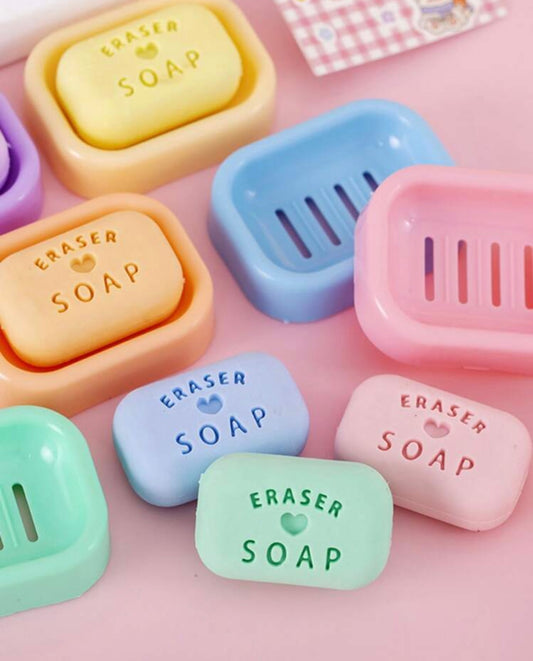 Soap erasers 1pc random