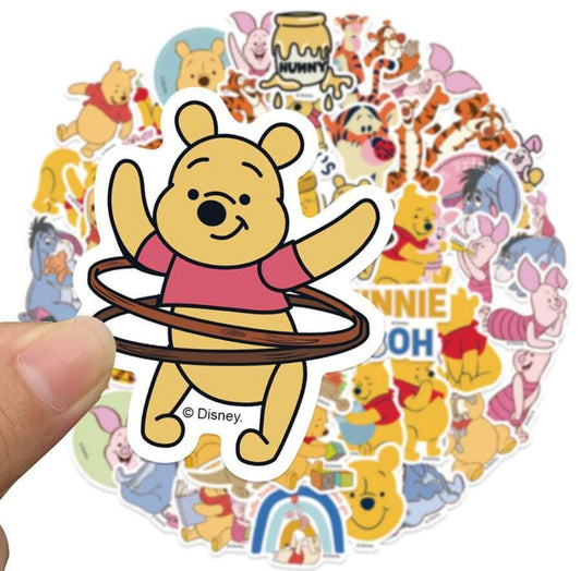 Officially Licensed Winnie the Pooh Stickers 50pc