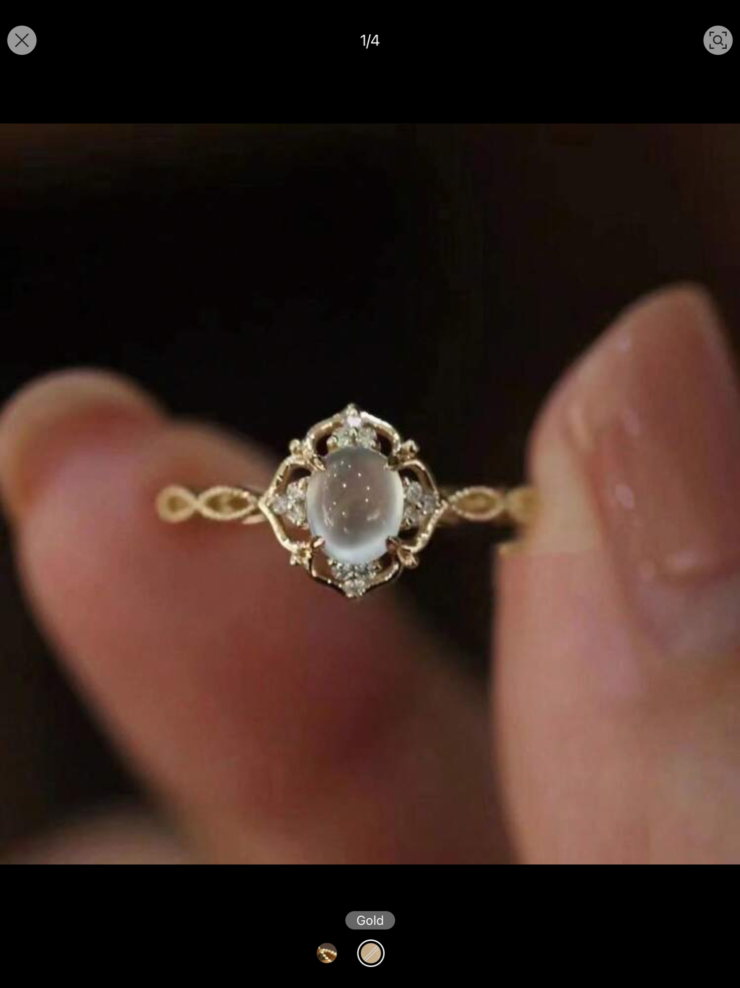 Moonstone Ring