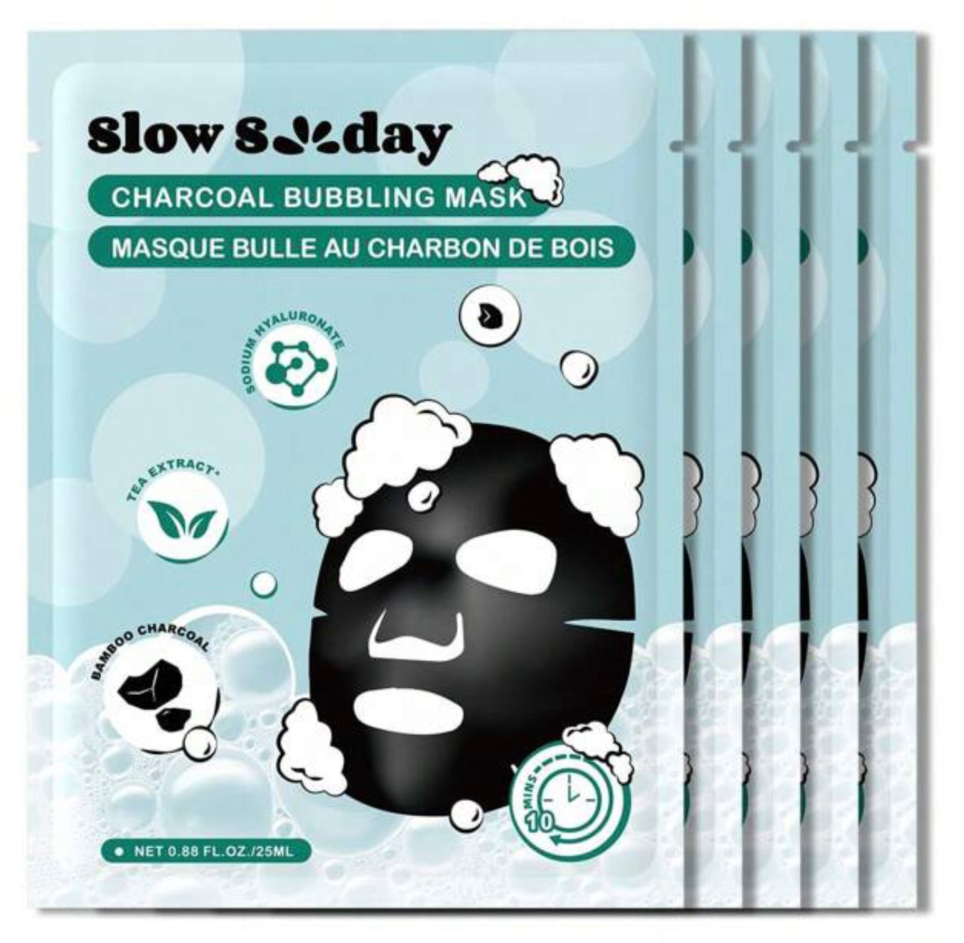 Slow Sunday Foaming Charcoal Mask