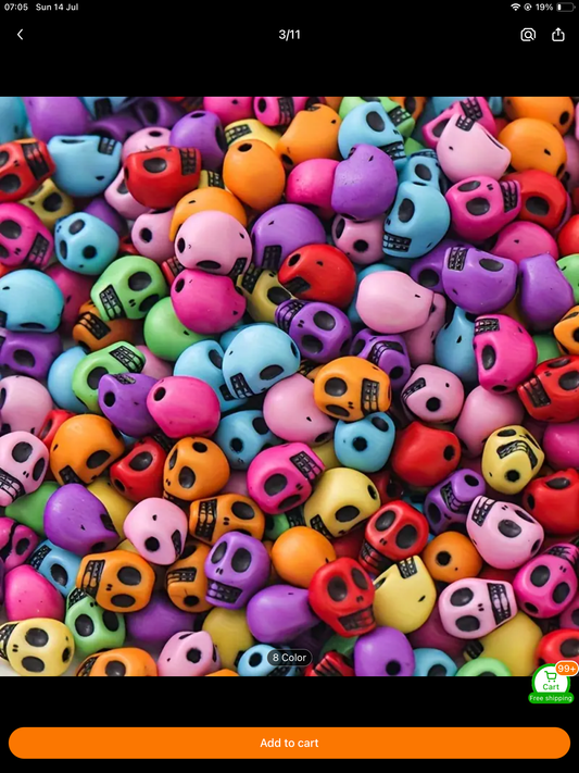 Sugar Skulls Slime Filler