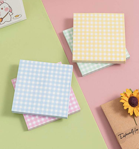 Plaid Sticky Notes 1pc Random