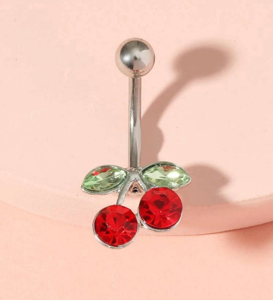 Cherry belly ring