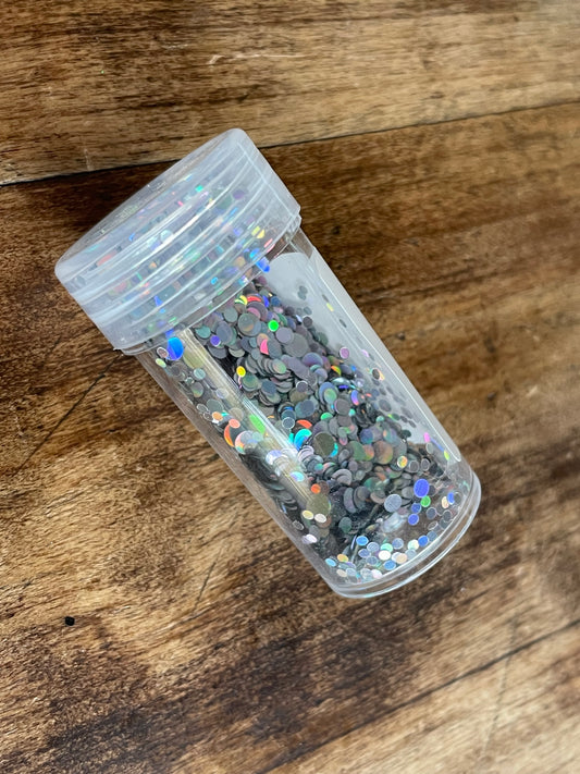 Holographic Silver Slime Filler