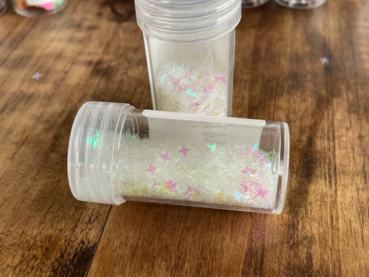 Star glitter slime filler