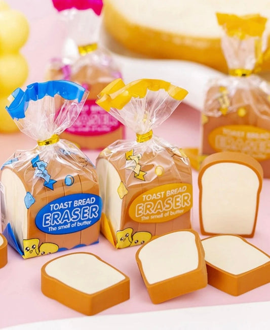 Loaf of Bread eraser 1pc/4slices