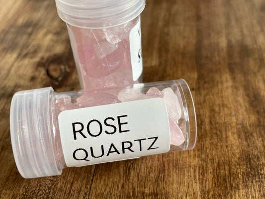 Gemstone Rose Quartz slime filler