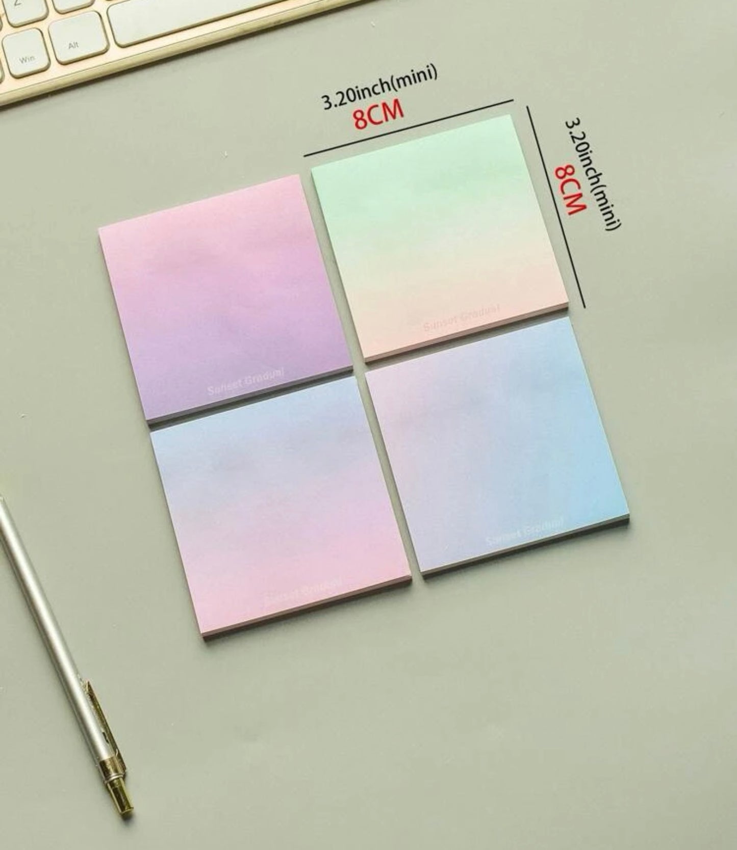 Multi-gradients Sticky Notes
