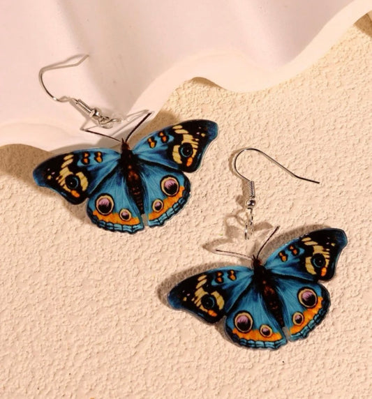 Butterfly Drop Realism Earrings