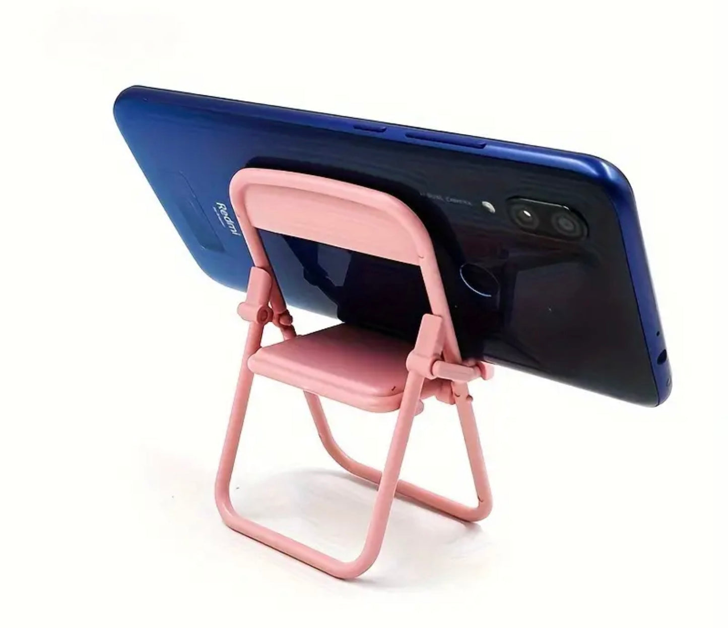 Folding chairs phone stand