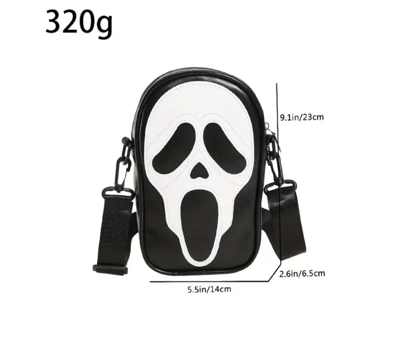 Scream shoulder bag