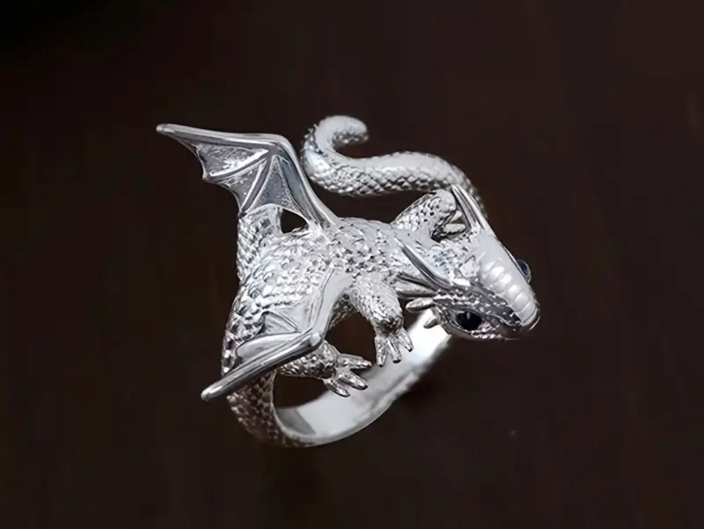 Dragon Ring Silver