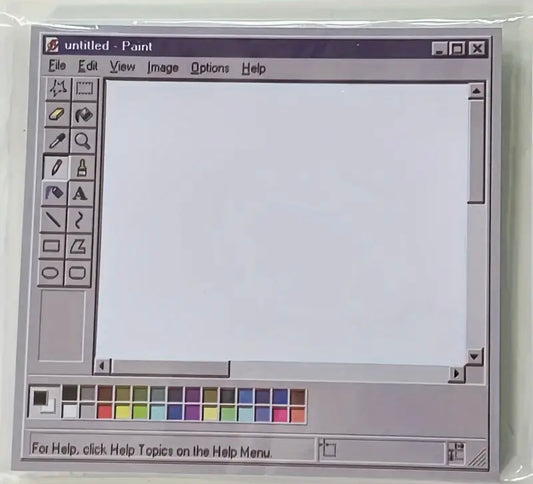 Vintage Computer Sticky