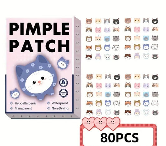 Cartoon Cat Pimple Patches