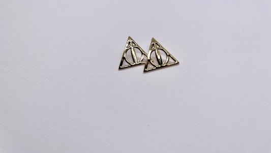 HP Deathly Hallows Earrings